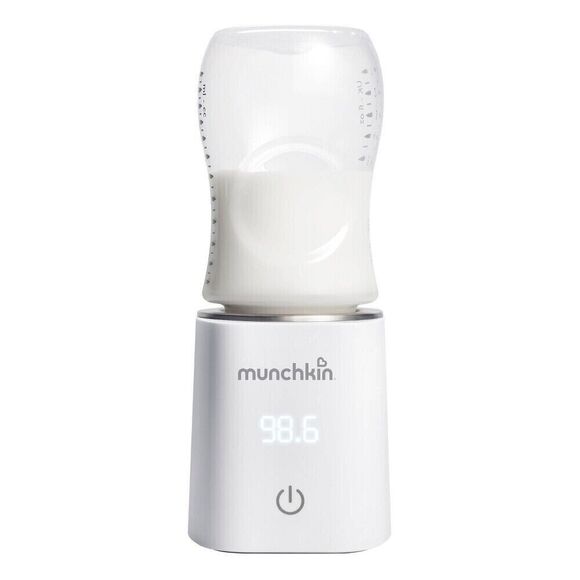 Munchkin 98° Digital Bottle Warmer Perfect Temperature New/Open Box GREAT SHAPE - Picture 2 of 8